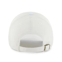 Women's '47 White/Light Blue Detroit Tigers Gelato Two-Tone Clean Up Adjustable Hat