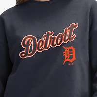 Women's Champion  Athletic Navy Detroit Tigers All-Star Sweatshirt