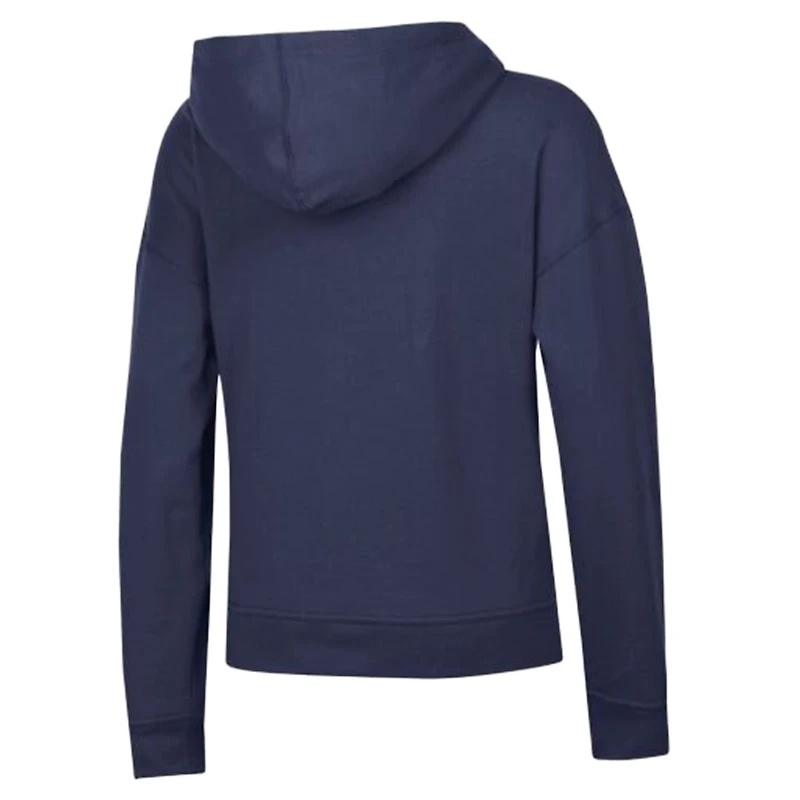 Women's Champion Athletic Navy Detroit Tigers Distressed Powerblend Hoodie