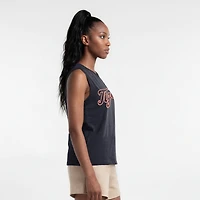 Women's Champion  Navy Detroit Tigers Muscle Tank Top
