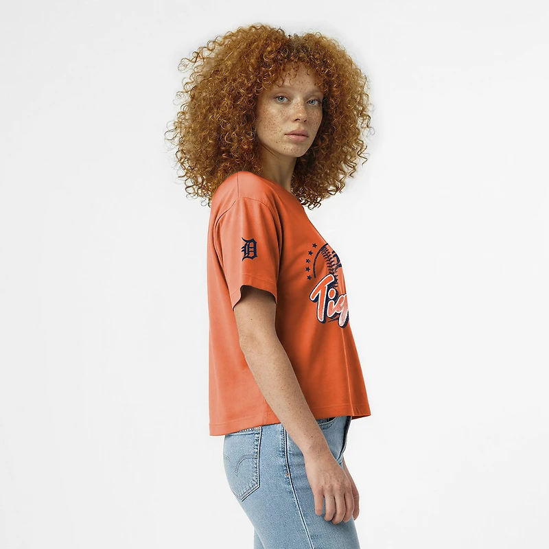 Women's Champion Orange Detroit Tigers All-Star T-Shirt
