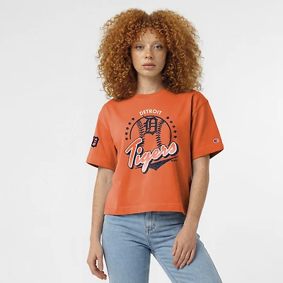 Women's Champion Orange Detroit Tigers All-Star T-Shirt