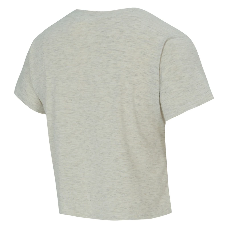 Women's Concepts Sport Cream Detroit Tigers Birch Cropped T-Shirt