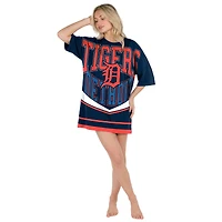 Women's Concepts Sport  Navy Detroit Tigers Mosaic Knit Nightdress