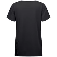 Women's Levelwear Black Detroit Tigers Influx Abyssal T-Shirt