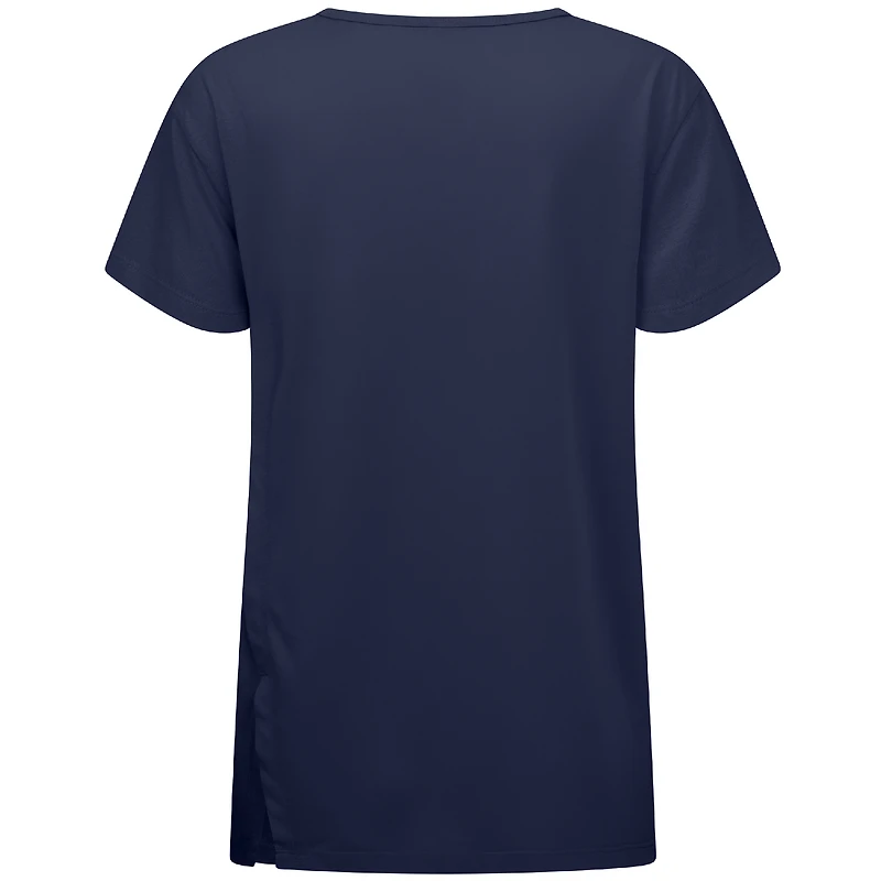 Women's Levelwear  Navy Detroit Tigers City Connect Influx No Hitter T-Shirt