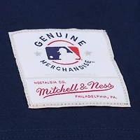 Women's Mitchell & Ness Navy Detroit Tigers Pep Rally Cropped Boxy T-Shirt