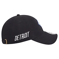 Casquette classique décontractée ajustable Detroit Tigers City Connect pour femme, bleu marine