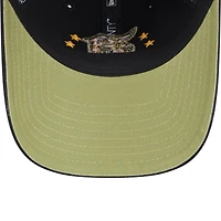 Casquette ajustable 9TWENTY pour la Journée des Forces armées 2024 des Detroit Tigers New Era noire pour femme