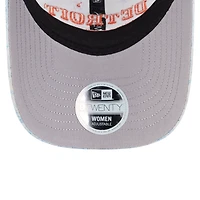 Women's New Era  Light Blue Detroit Tigers Daisy All Over 9TWENTY Adjustable Hat