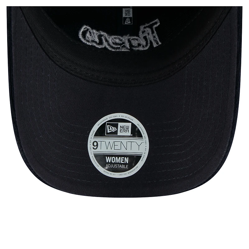 Women's New Era Navy Detroit Tigers Corduroy 9TWENTY Adjustable Hat