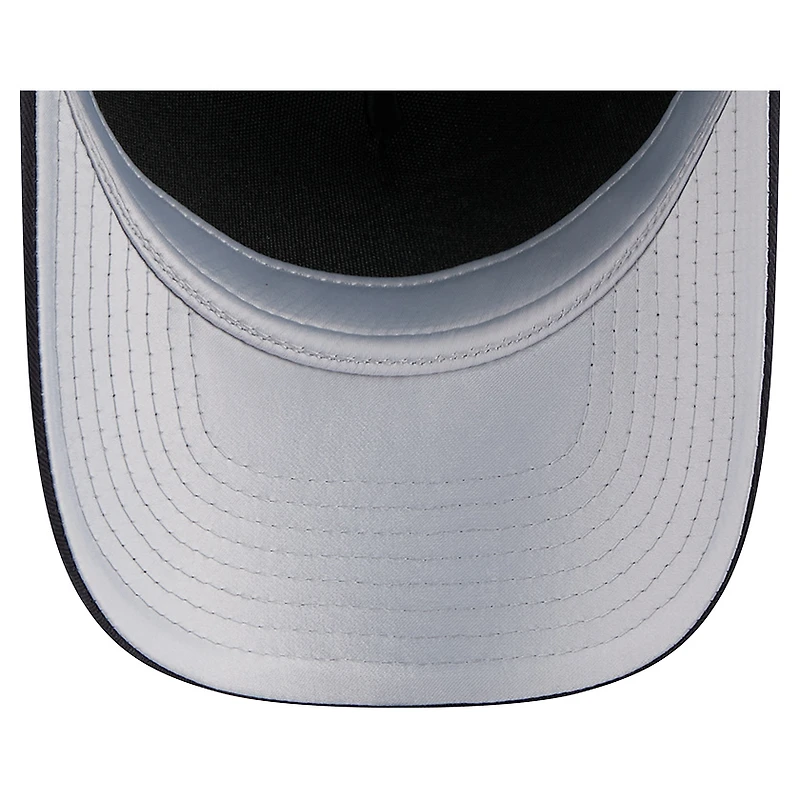 Casquette ajustable 9FORTY métallisée bleu marine Detroit Tigers de New Era pour femme