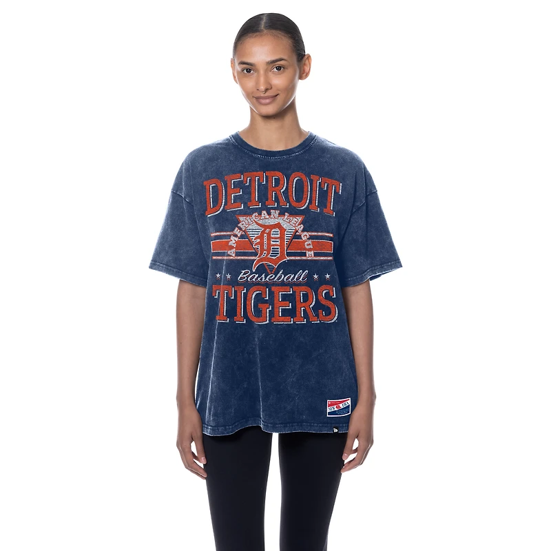 T-shirt boyfriend oversize New Era bleu marine Detroit Tigers pour femme