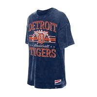T-shirt boyfriend oversize New Era bleu marine Detroit Tigers pour femme