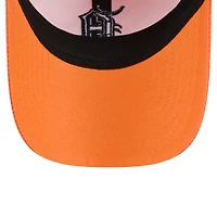 Casquette ajustable New Era orange Detroit Tigers Don't Worry 9TWENTY pour femme