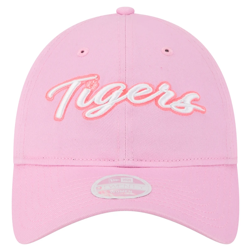 Women's New Era Pink Detroit Tigers Mother's Day 9TWENTY Adjustable Hat