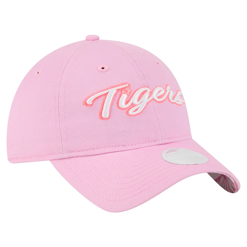 Women's New Era Pink Detroit Tigers Mother's Day 9TWENTY Adjustable Hat
