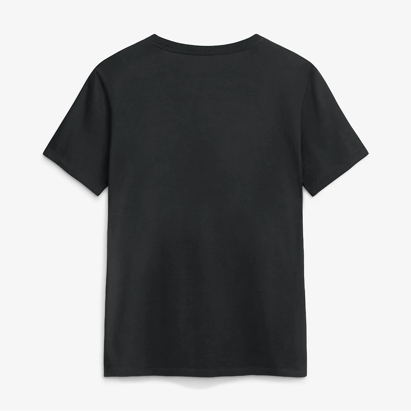 T-shirt Nike Detroit Tigers noir pour femme, en coton sur