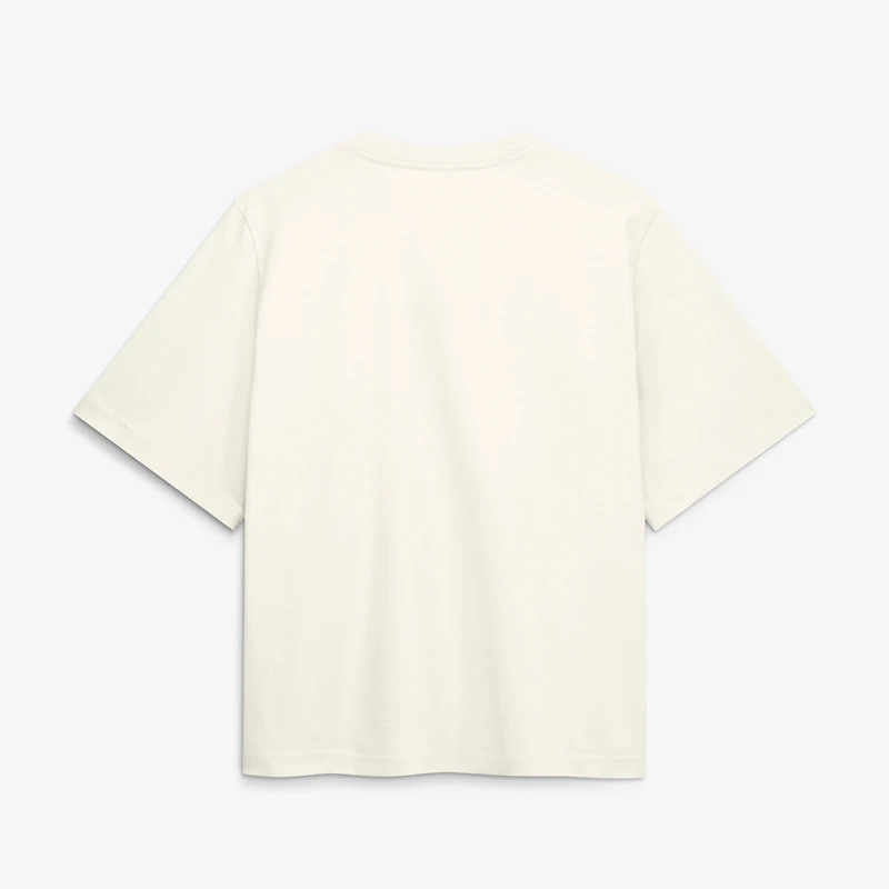 Women's Nike Cream Detroit Tigers Arched Distressed Boxy T-Shirt