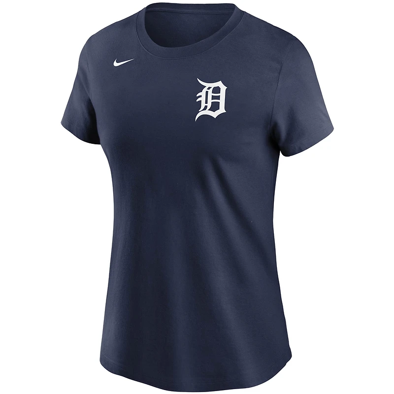 Women's Nike Miguel Cabrera Navy Detroit Tigers Name & Number T-Shirt