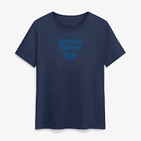 Women's Nike  Navy Detroit Tigers Globe Logo T-Shirt