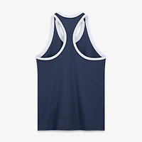 Débardeur dos nageur Nike Detroit Tigers bleu marine pour femme, en mélange de trois matières Dri-FIT