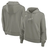 Women's Nike Olive Detroit Tigers One Tri-Blend Dri-FIT Hoodie