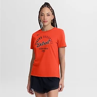 T-shirt alternatif Nike orange Detroit Tigers pour femmes