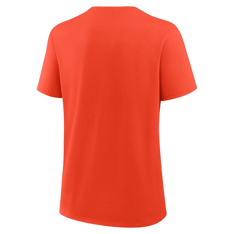 Women's Nike Orange Detroit Tigers Alternate T-Shirt