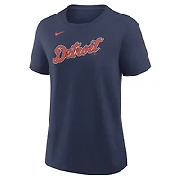 Women's Nike Riley Greene Navy Detroit Tigers Name & Number T-Shirt