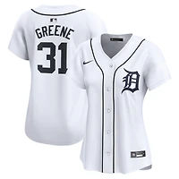 Maillot de joueur Nike Riley Greene Detroit Tigers Home Limited pour femme, blanc