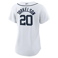 Maillot de joueur réplique à domicile Nike Spencer Torkelson des Detroit Tigers pour femme, blanc