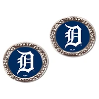 Boucles d'oreilles à tige ronde WinCraft Detroit Tigers pour femme