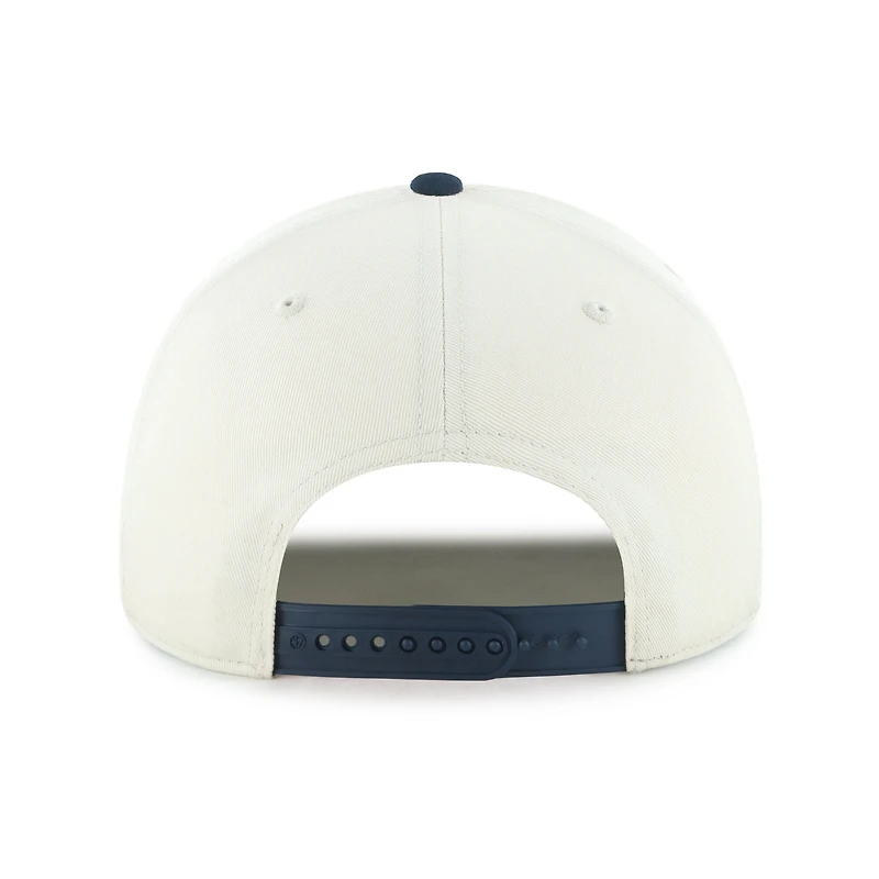Youth '47 Natural/Navy Detroit Tigers Frame Out Hitch Adjustable Hat
