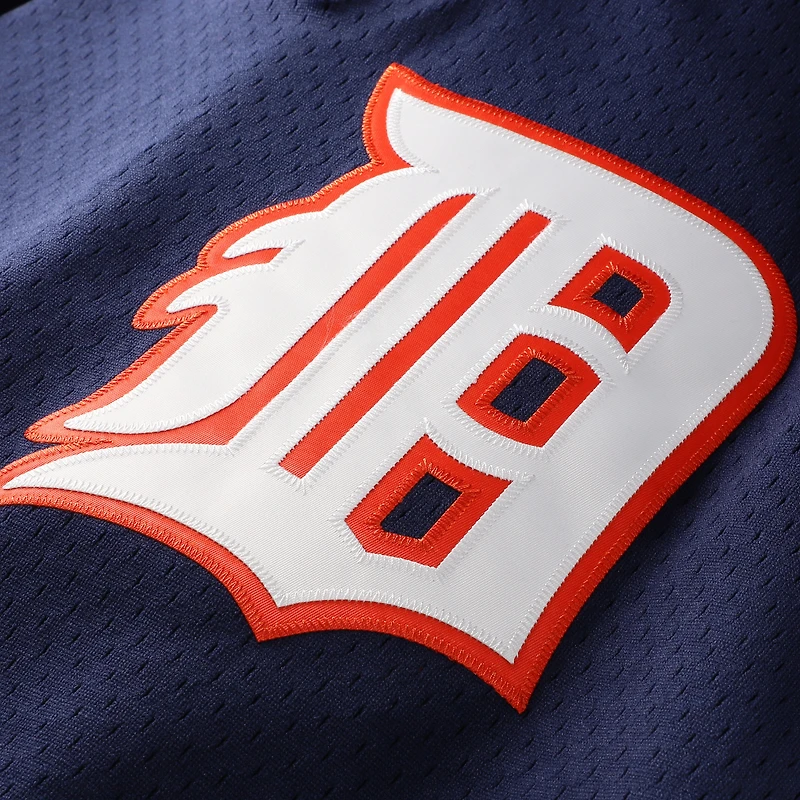Youth Mitchell & Ness Kirk Gibson Navy Detroit Tigers Cooperstown Collection Mesh Batting Practice Jersey