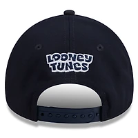 Youth New Era Navy Detroit Tigers Looney Tunes A-Frame 9FORTY Adjustable Hat