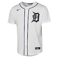 Youth Nike Kevin McGonigle White Detroit Tigers Home Replica Jersey