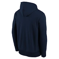 Youth Nike Navy Detroit Tigers Authentic Collection Therma-FIT Hoodie