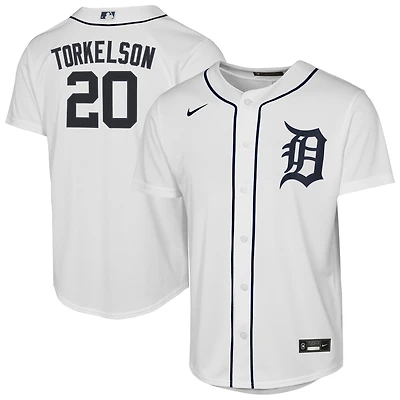 Youth Nike Spencer Torkelson White Detroit Tigers Home Replica Player Jersey