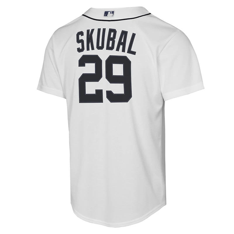Maillot réplique domicile Nike Tarik Skubal blanc des Tigers de Detroit pour jeunes