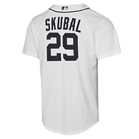 Maillot réplique domicile Nike Tarik Skubal blanc des Tigers de Detroit pour jeunes
