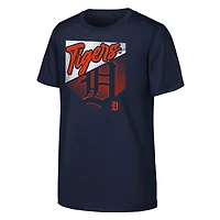T-shirt Outerstuff bleu marine Detroit Tigers Prime Plate pour jeunes
