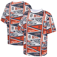 T-shirt Outerstuff orange Detroit Tigers pour jeunes avec fanions.