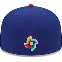 Men's New Era  Blue Dominican Republic Baseball 2023 World Classic 59FIFTY Fitted Hat