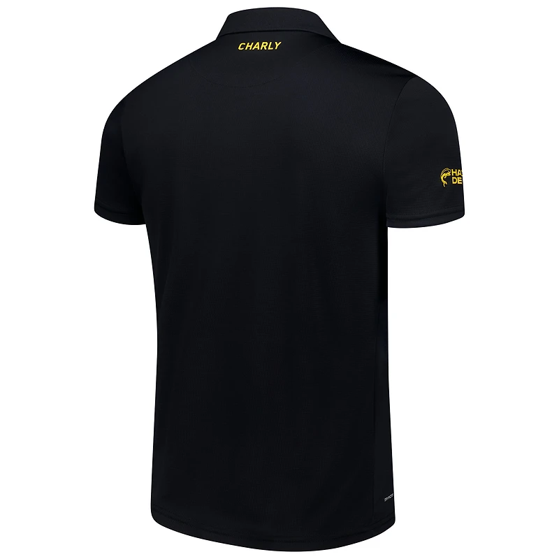 Men's Charly  Black Dorados de Sinaloa DryFactor Polo