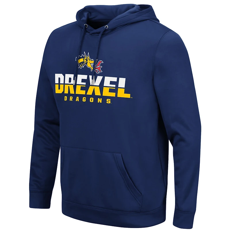 Men's Colosseum Navy Drexel Dragons Lantern Pullover Hoodie
