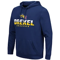 Men's Colosseum Navy Drexel Dragons Lantern Pullover Hoodie