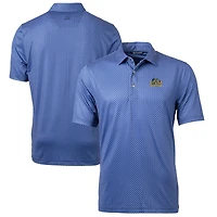 Men's Cutter & Buck Navy Drexel Dragons Big Tall Pike Banner Print Polo