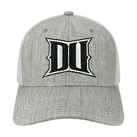 Men's Legacy Athletic Heather Gray/White Drexel Dragons The Champ Trucker Snapback Hat