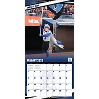 Calendrier mural 2026 des Blue Devils de Duke (12 po x 12 po)